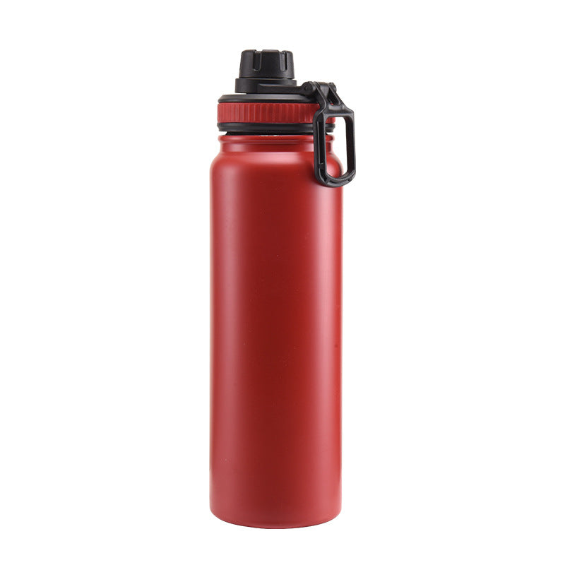 Outdoor portable thermos bottle