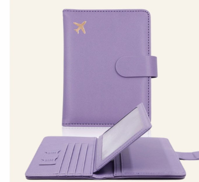 passport holder creative aircraft