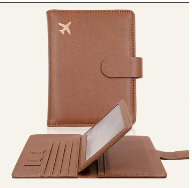 passport holder creative aircraft