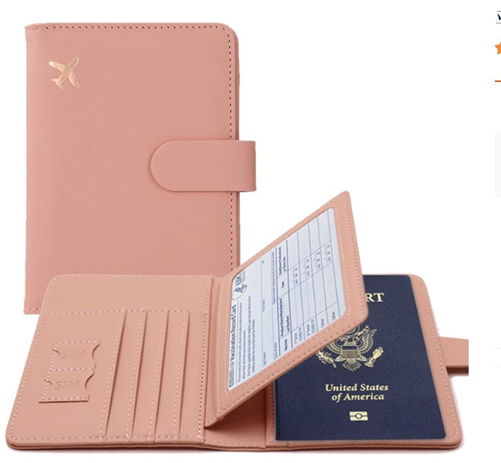 passport holder creative aircraft