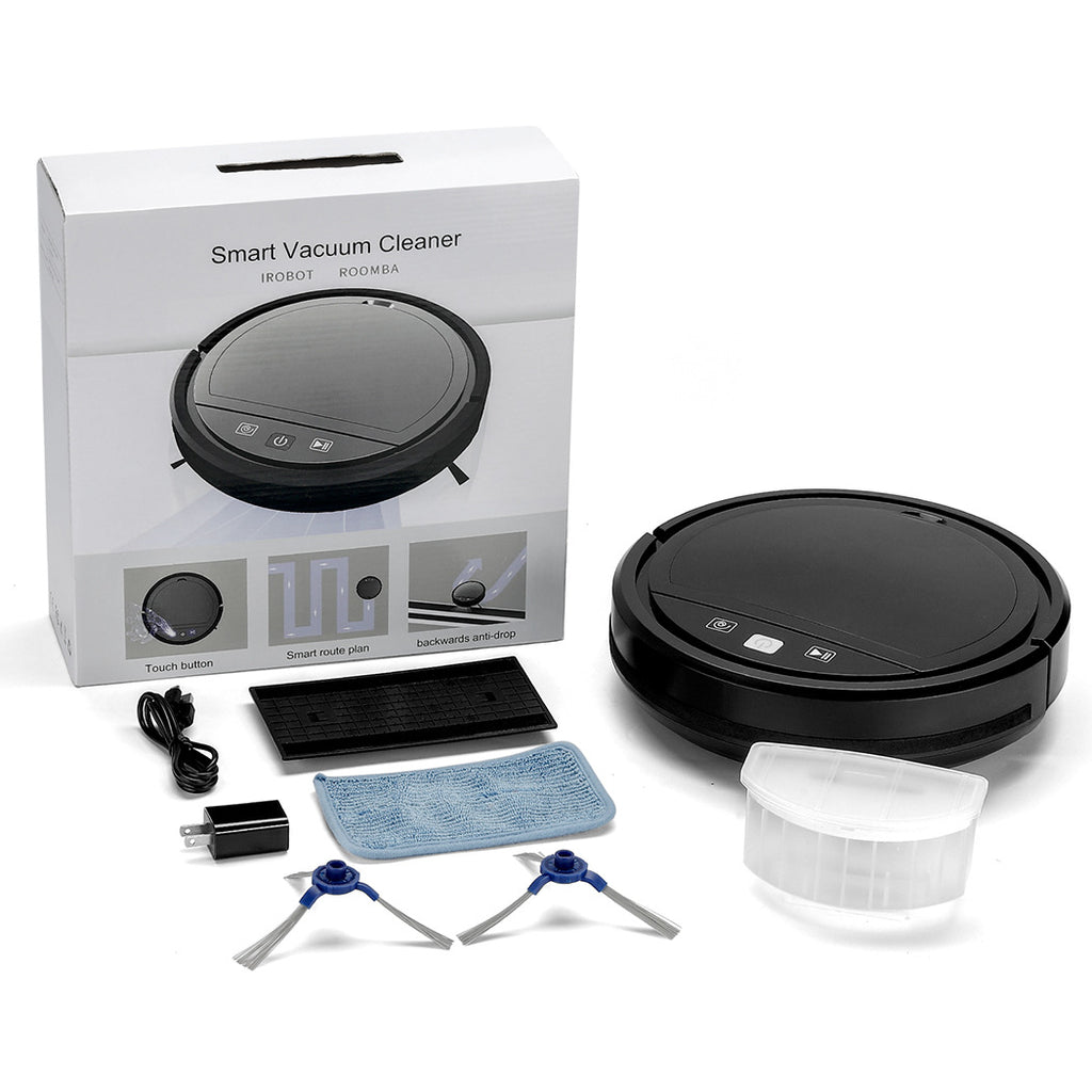 Wifi mobile phone APP and voice control smart sweeping robot