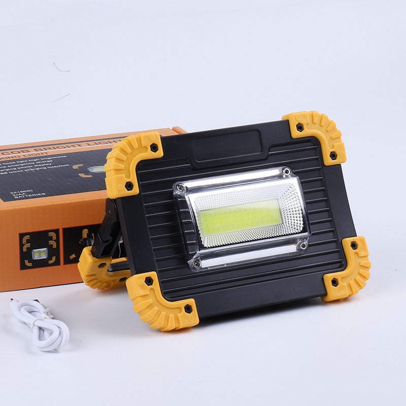 Strong light rechargeable flood light