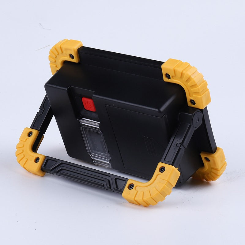 Strong light rechargeable flood light