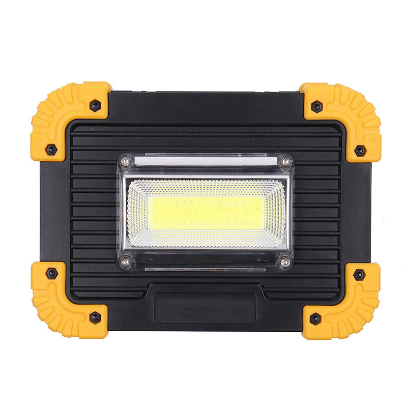 Strong light rechargeable flood light