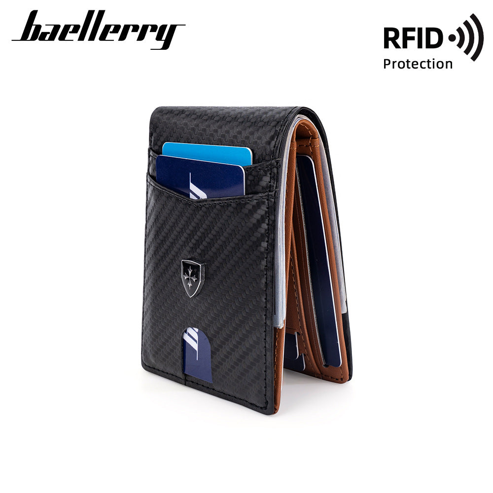Men's wallet short baellerry RFID