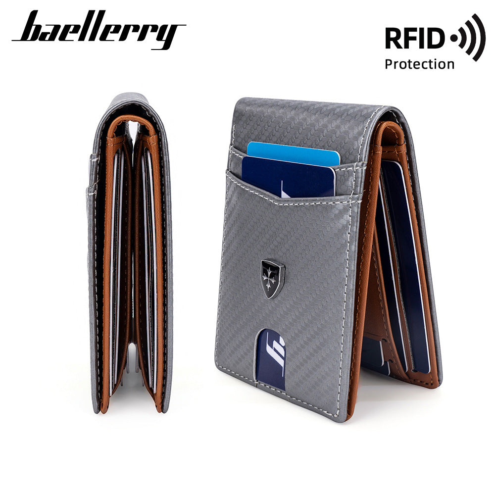 Men's wallet short baellerry RFID