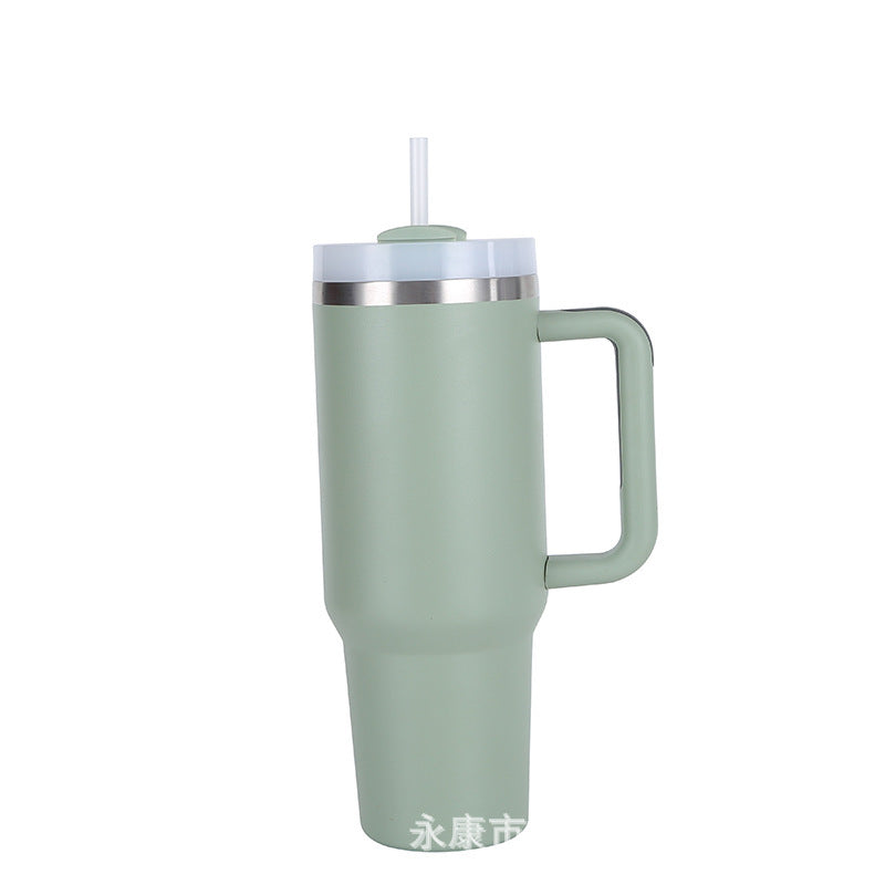 Portable thermos cup