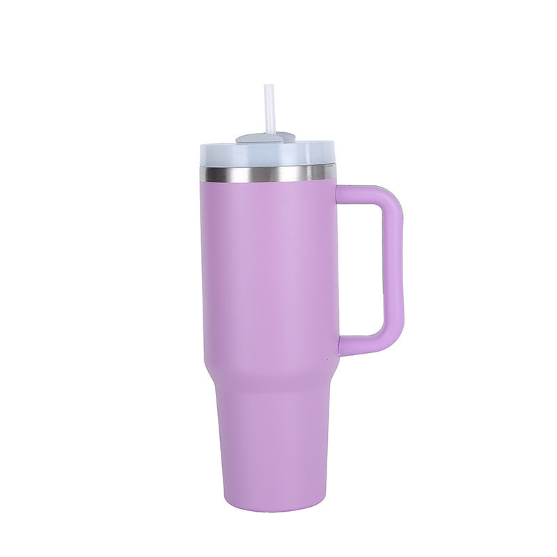 Portable thermos cup