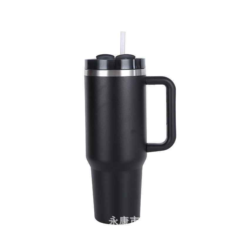 Portable thermos cup