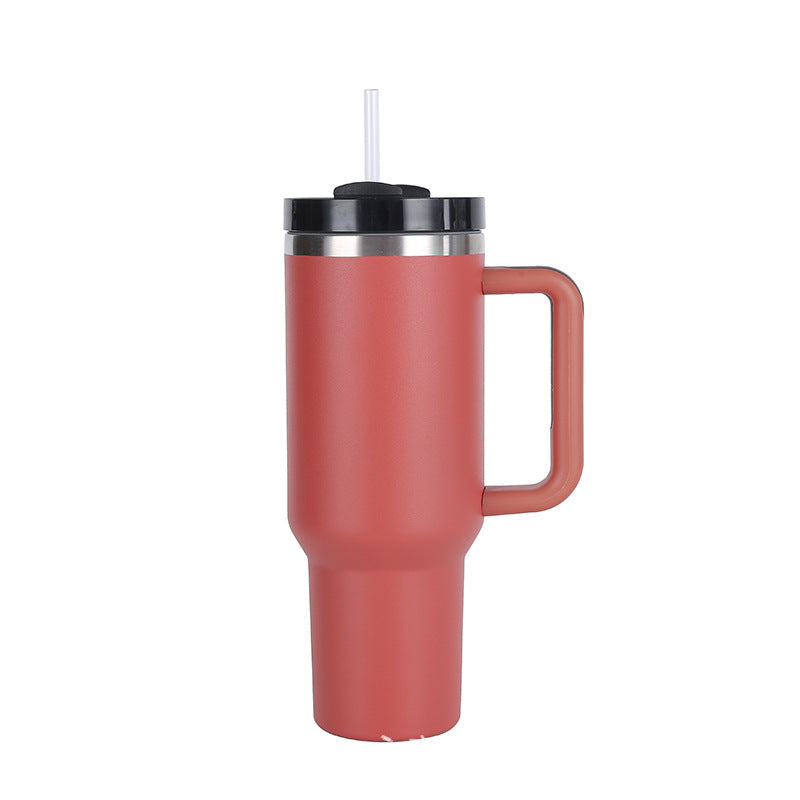 Portable thermos cup