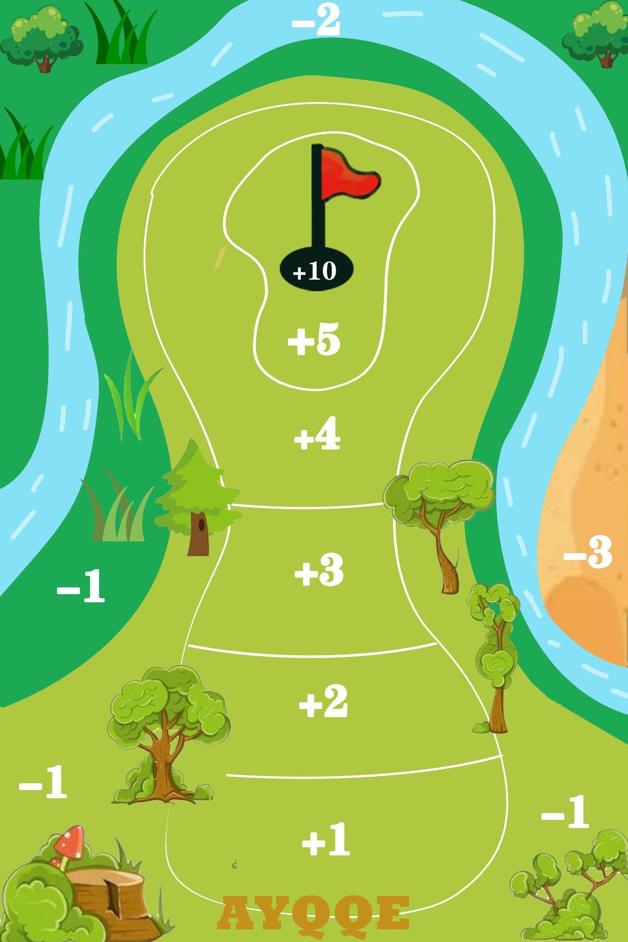 Casual Golf Game Set