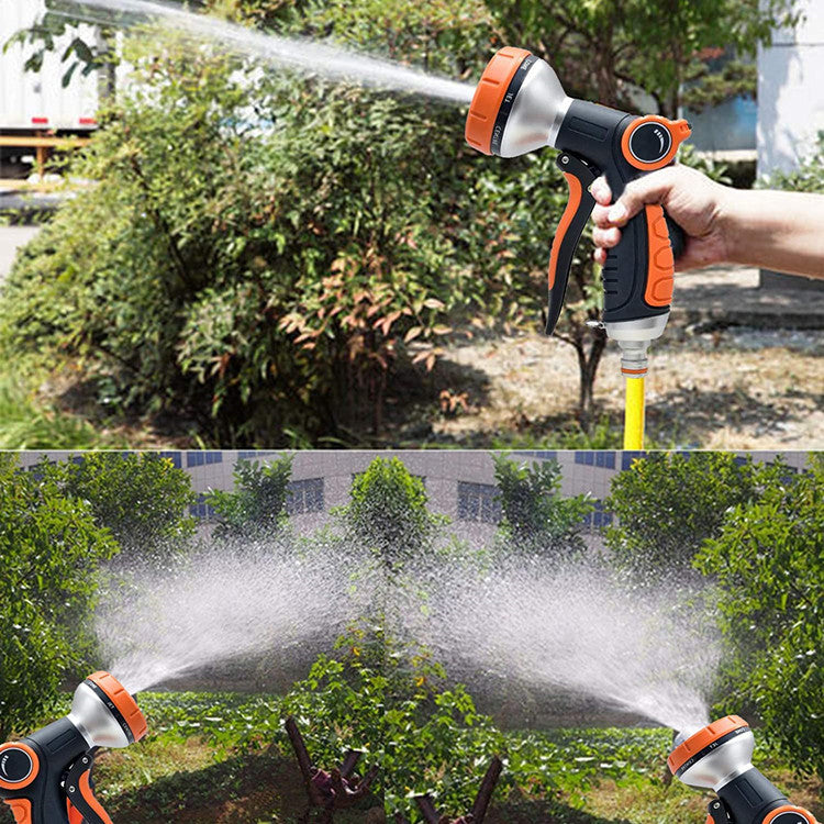 8 function adjustable water spray gun