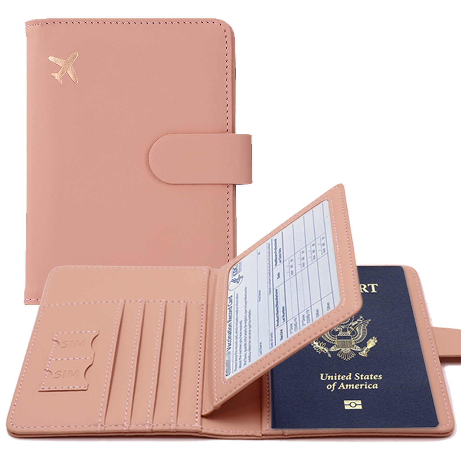 passport holder creative aircraft