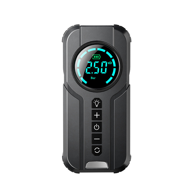 Wireless portable car pump