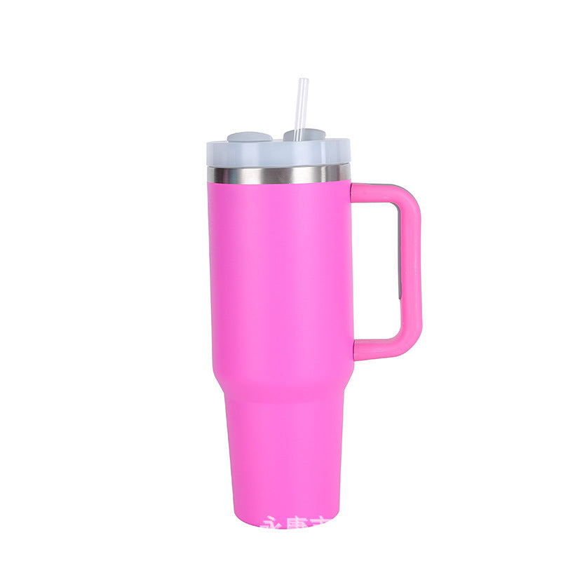 Portable thermos cup
