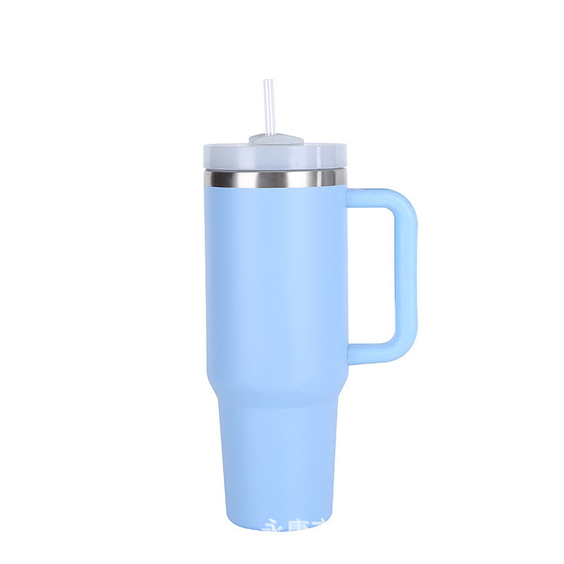 Portable thermos cup