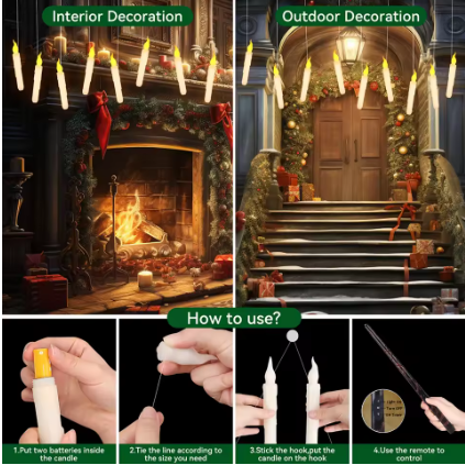 Flameless Floating Candle